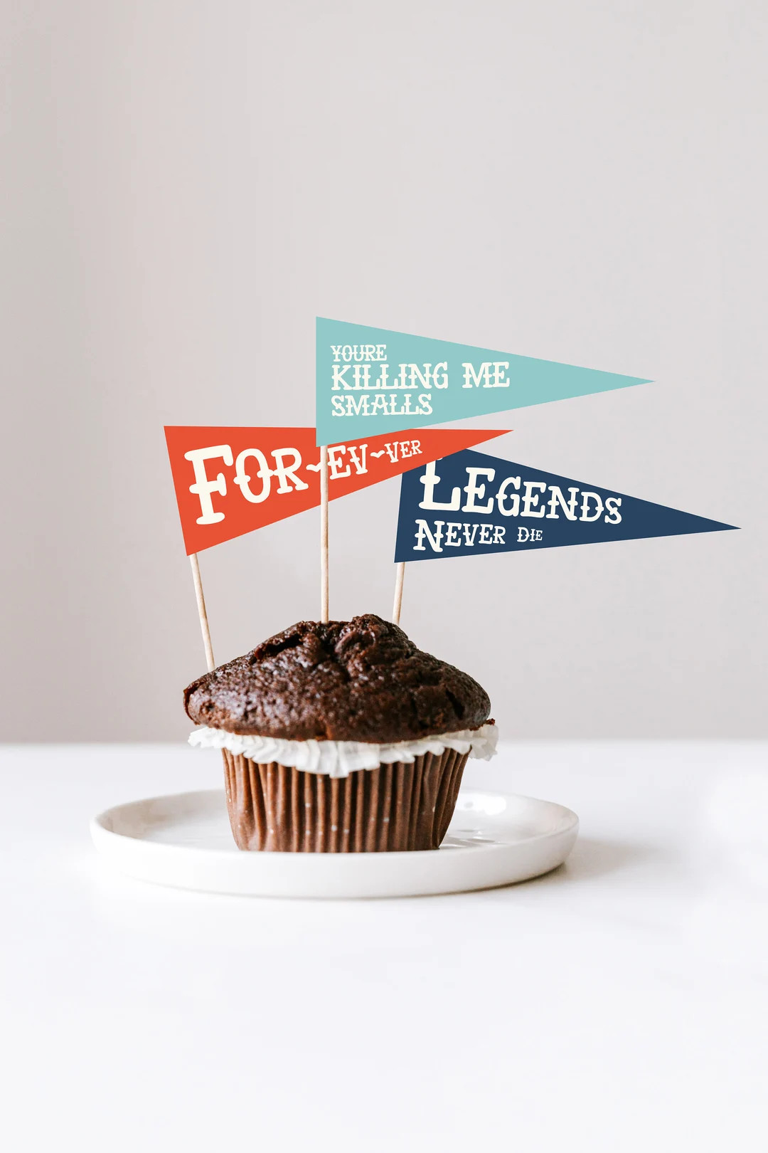 Vintage Sandlot Baseball Birthday Cupcake Toppers, YOU PRINT | Etsy (US)