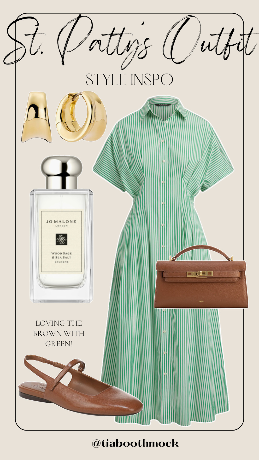 Perfect excuse to bring out a spring dress for St. Patrick’s Day. Loving the brown and green combo!!

 

#LTKSeasonal #LTKootd #LTKSpringSale
