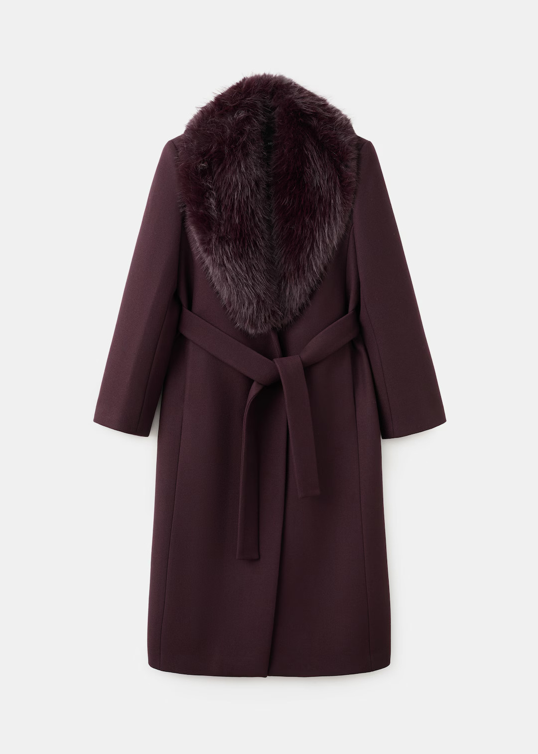 Manteco wool coat with fur collar | Mango (US/MX/AU)