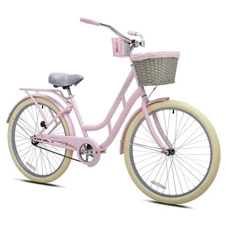 26"" Ladies' BCA Charleston Cruiser Bike, Pink | Walmart (US)