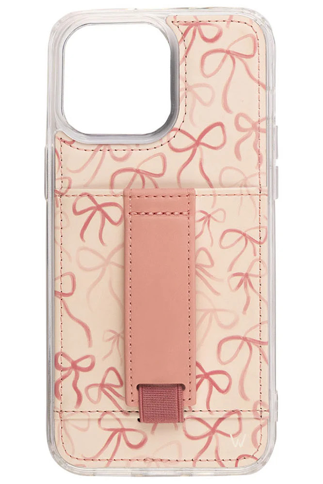 Rosy Ribbons | Walli Cases