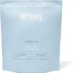 Be Well by Kelly LeVeque - Swedish Grass-Fed Beef Protein Powder - Paleo and Keto Friendly, Dairy... | Amazon (US)