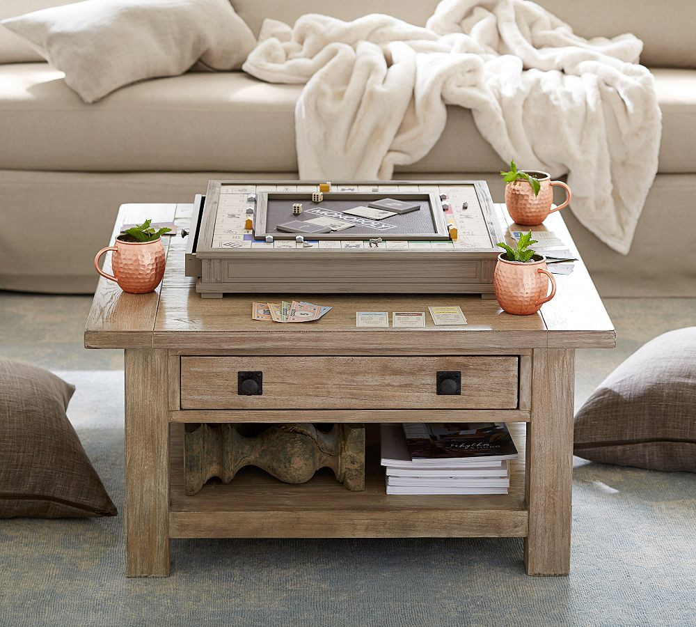 Benchwright Square Coffee Table | Pottery Barn (US)