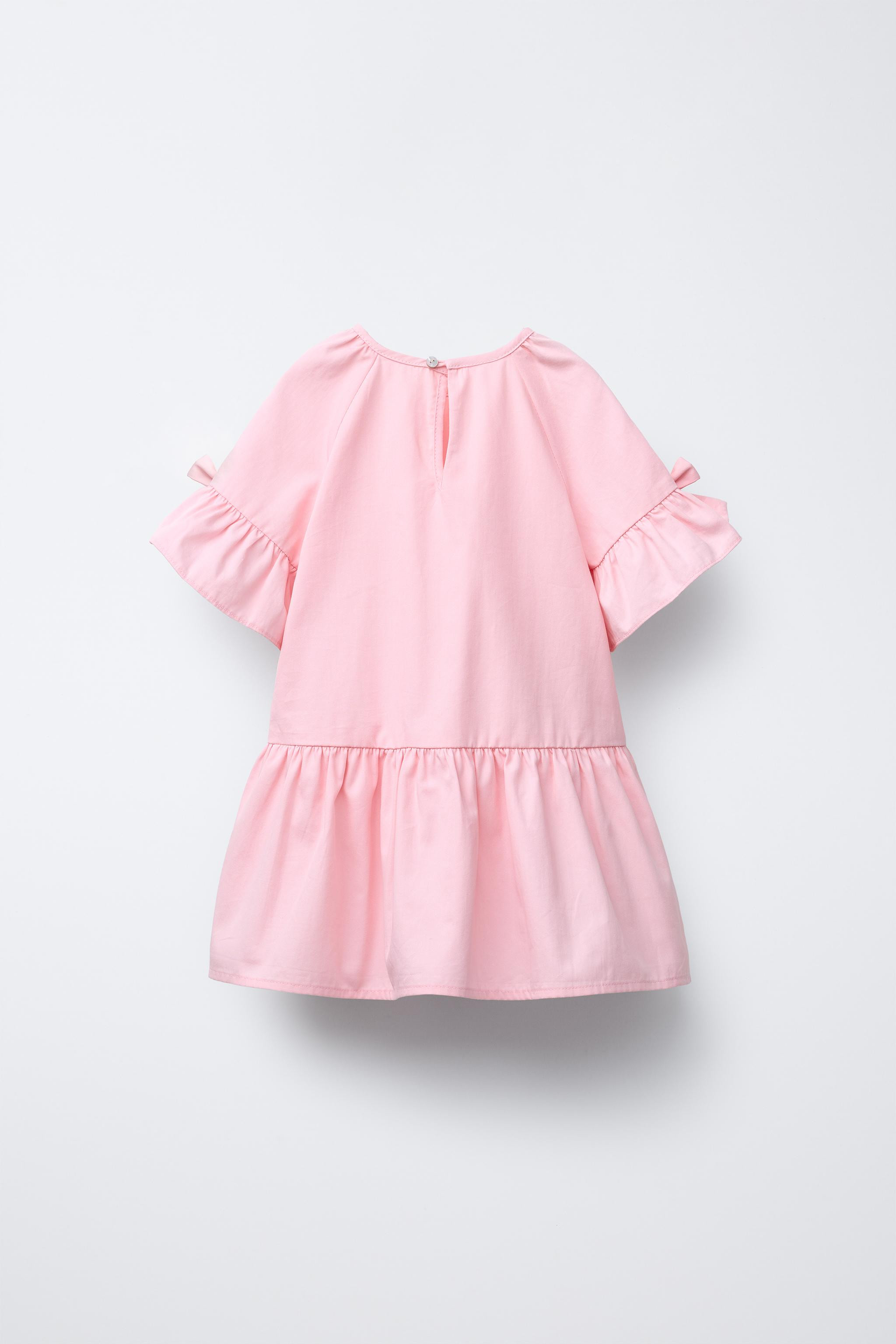 BOW SLEEVE DRESS | Zara US