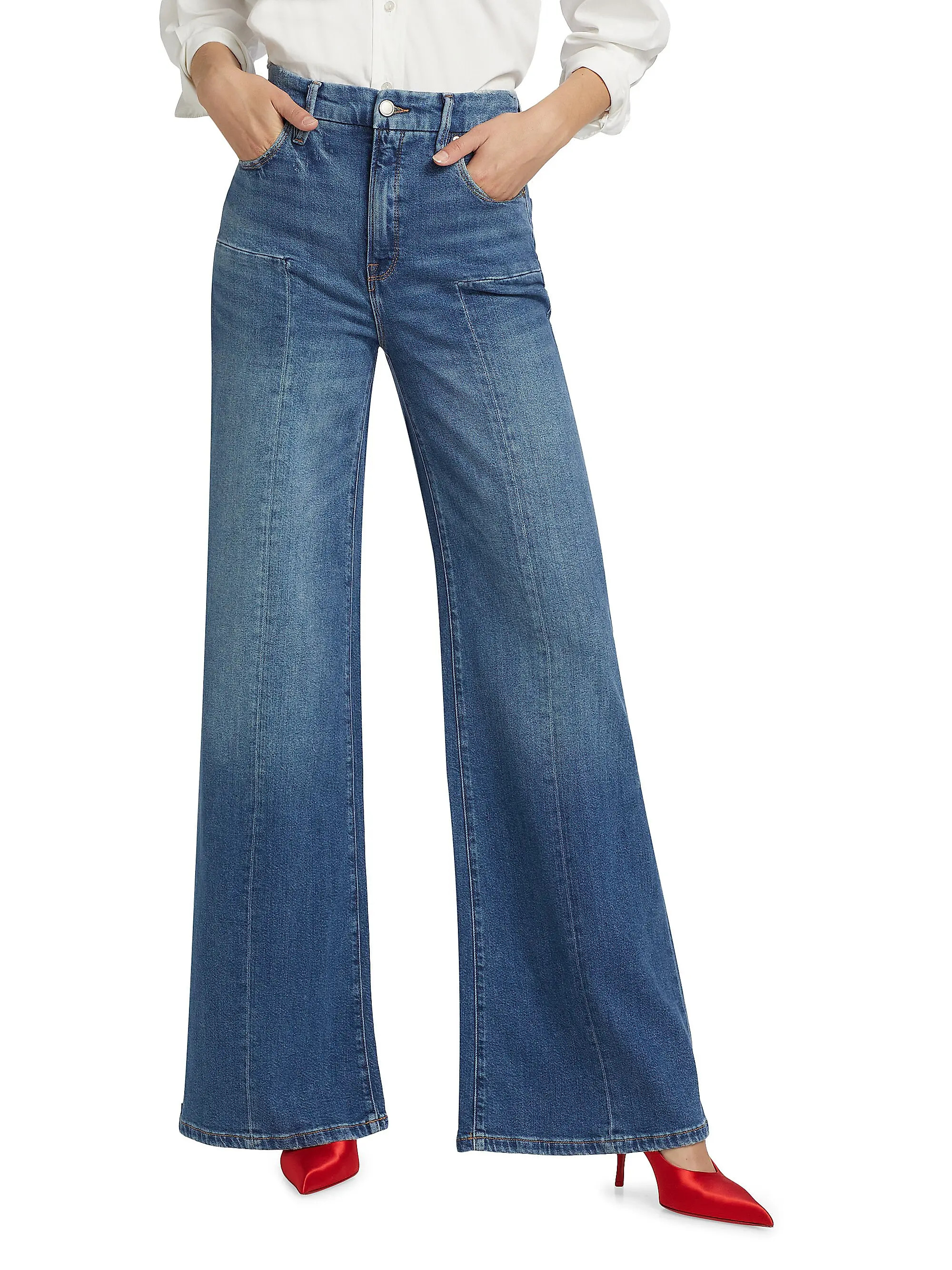 Good Waist Palazzo Jeans | Saks Fifth Avenue