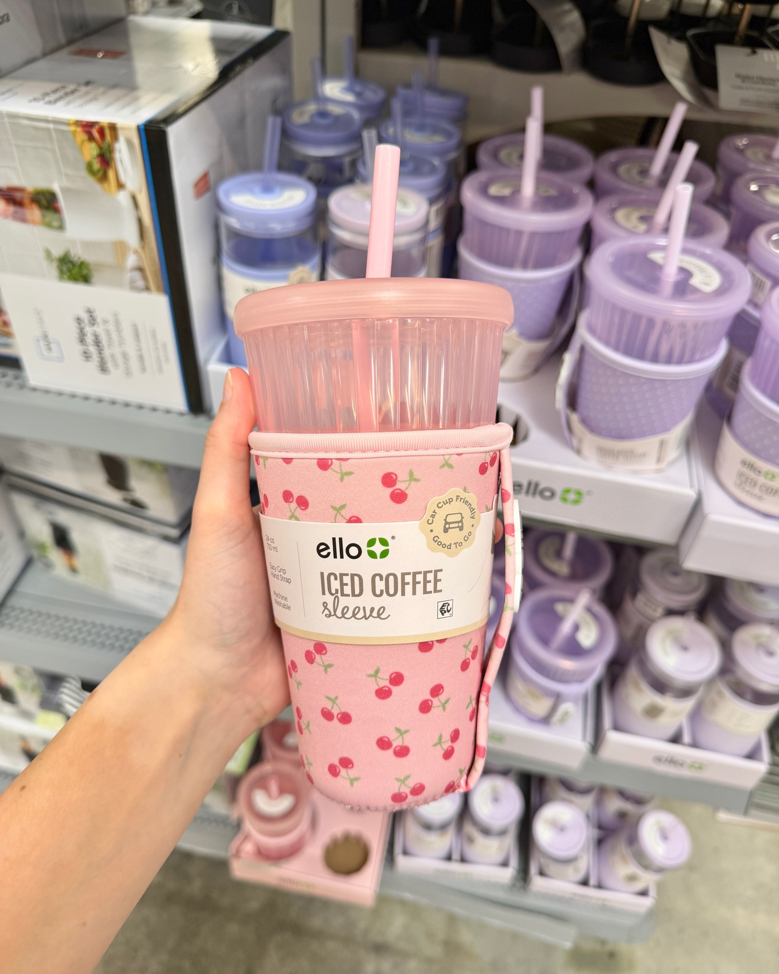 Under $10 - Iced Coffee Cups with Insulated Sleeve at Walmart - Great for fun summer drinks! ☀️

#LTKSaleAlert