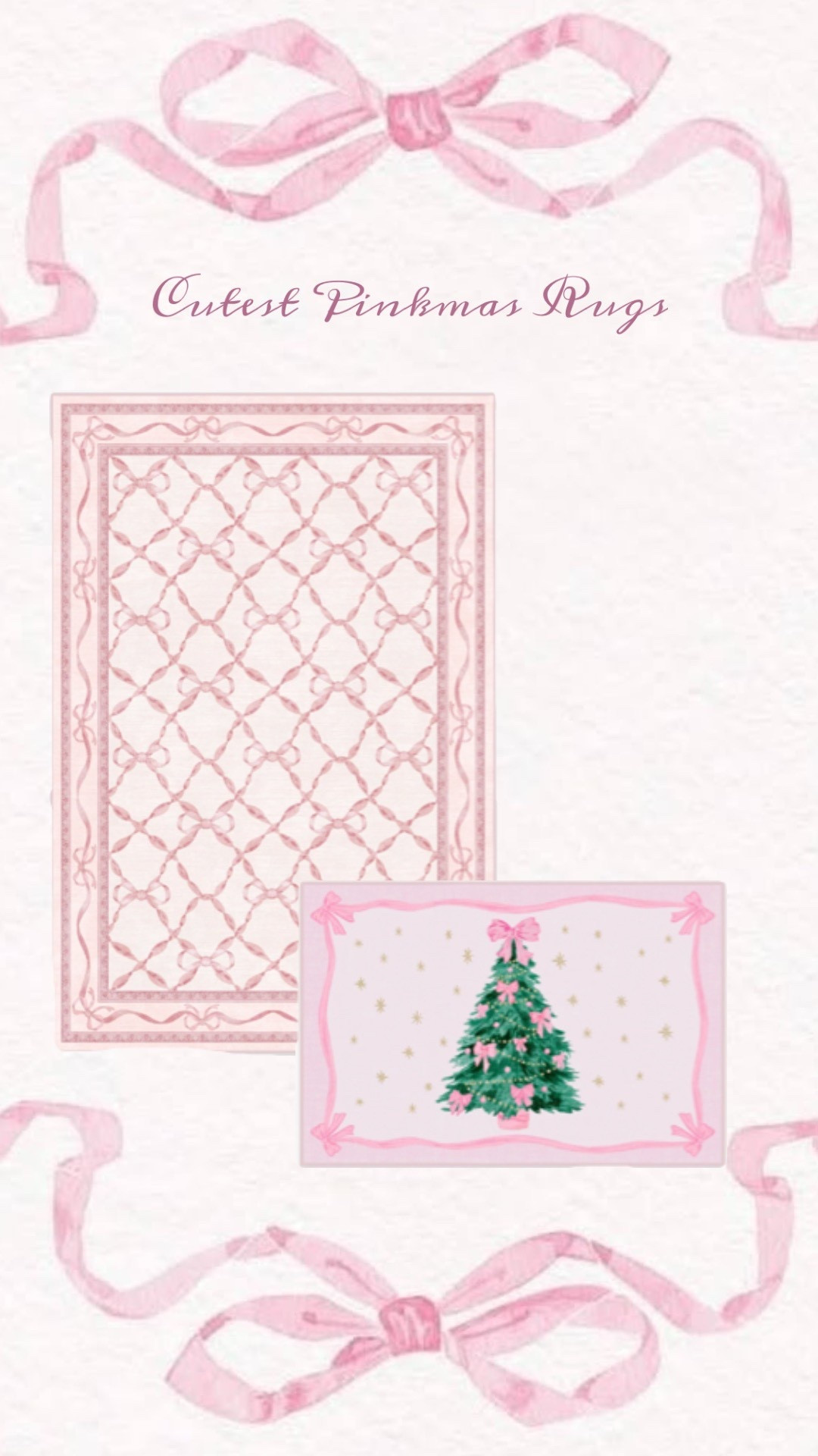 Cutest pinkmas holiday rugs 🎀💗 pink christmas decor must! 

#LTKHoliday #LTKGiftGuide #LTKSeasonal