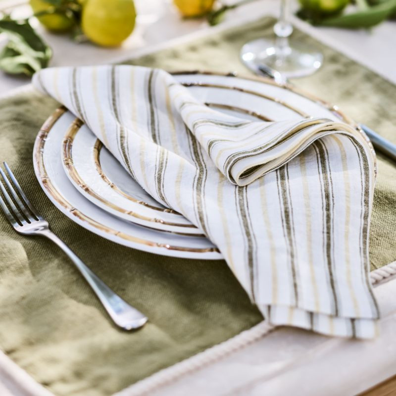 Brighton Napkin by Jake Arnold | Crate & Barrel | Crate & Barrel