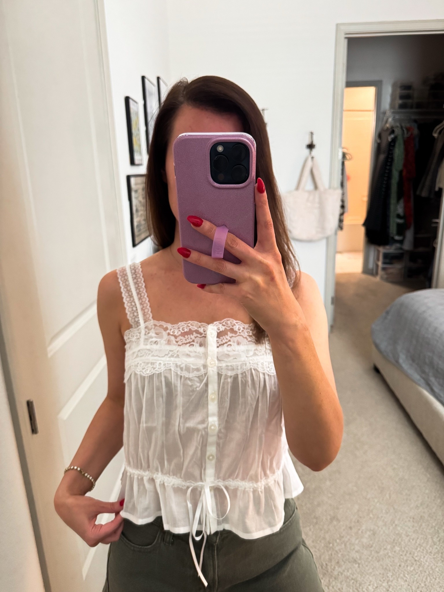 White top // Abercrombie // denim shorts // white top // summer ootd // spring // on sale

#LTKootd #LTKdayinmylife #LTKMothersDay