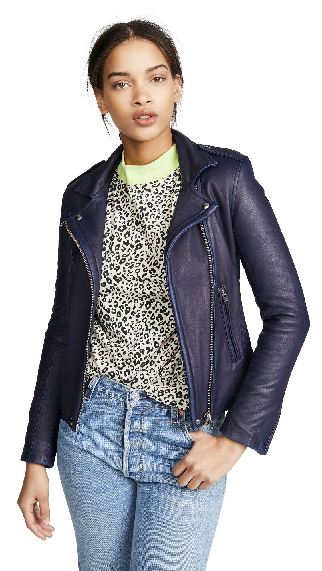 IRO Han Leather Jacket | Shopbop