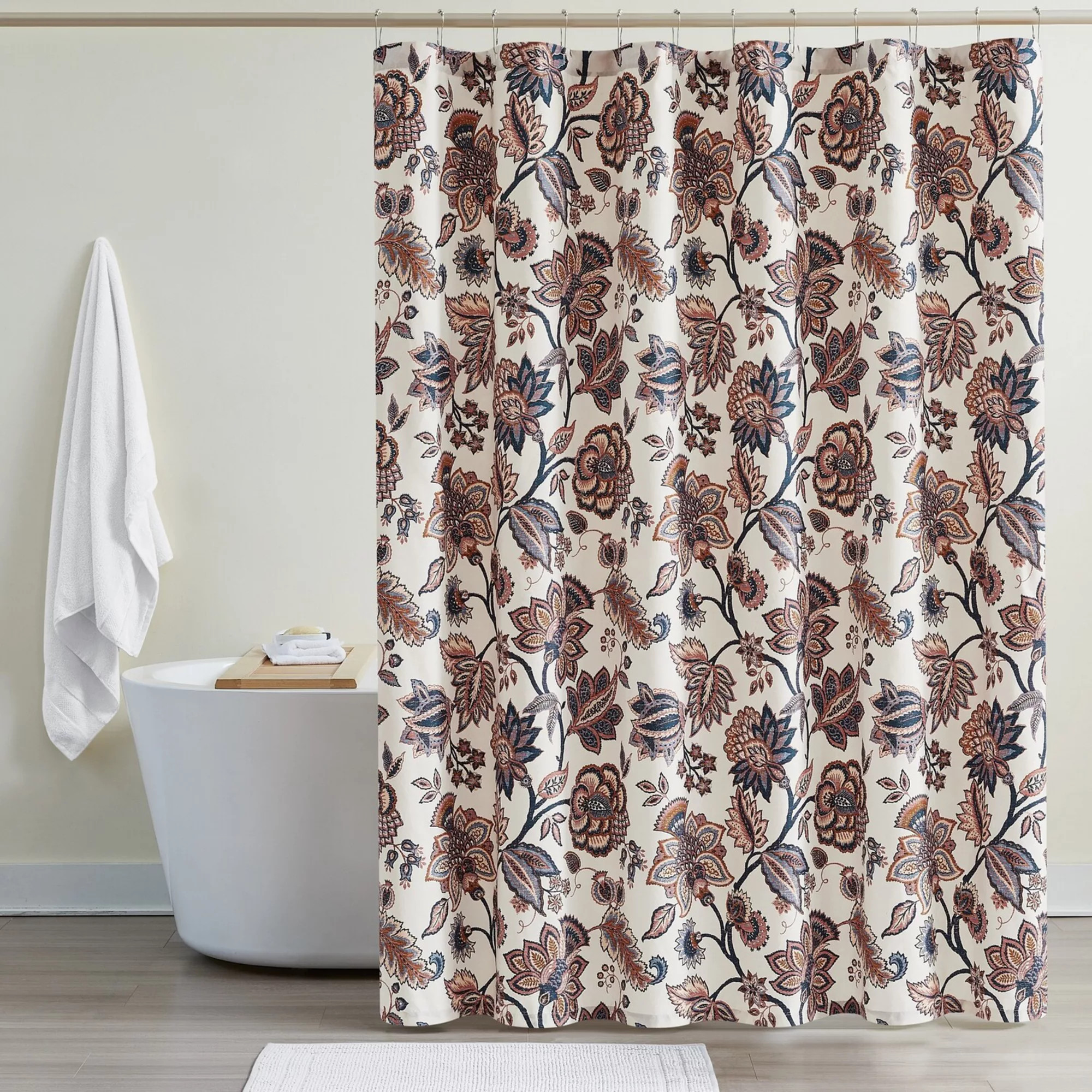 Cannon Chole Jacobean Floral Shower Curtain, Size: 72X72, Multi | Kohl's