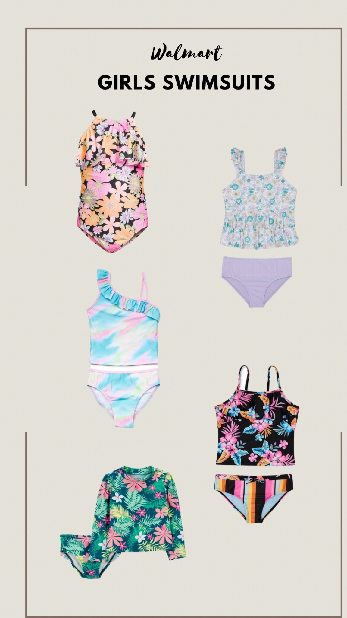 Girls swimsuits finds at Walmart!

#LTKFind #LTKswim #LTKunder50