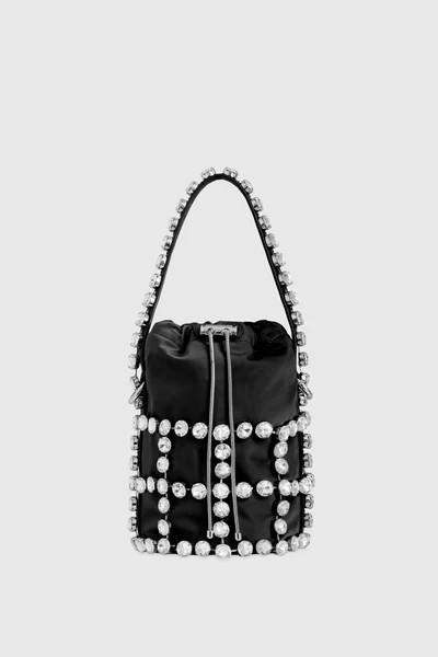Rhinestone Cage Bucket Bag | Rebecca Minkoff