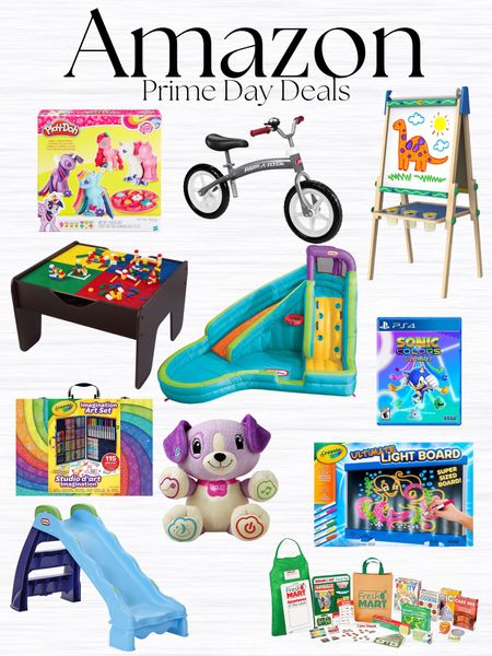Amazon prime day deals, amazon finds, toys, gift ideas for kids, summer toys, toddler toys, outdoor toys, Lego table, art kit, art set

#LTKsalealert #LTKxPrimeDay #LTKkids