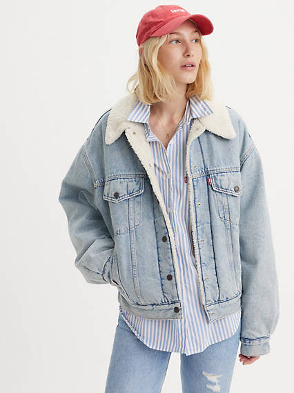 Levi's 90s Sherpa Trucker Jacket - Women's L | Levi's US