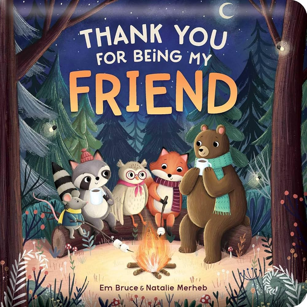 Thank You for Being My Friend: Padded Board Book: Picture Storybook | Amazon (CA)