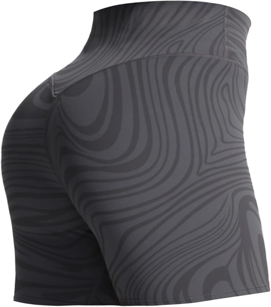 Aoxjox Metamorph Workout Biker Shorts for Women Tummy Control High Waisted Athletic Gym Running D... | Amazon (US)