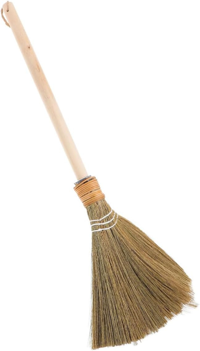 Healeved Miscellaneous Woven Broom - Handcrafted Miscanthus Dust Broom for Home Cleaning Detachab... | Amazon (CA)