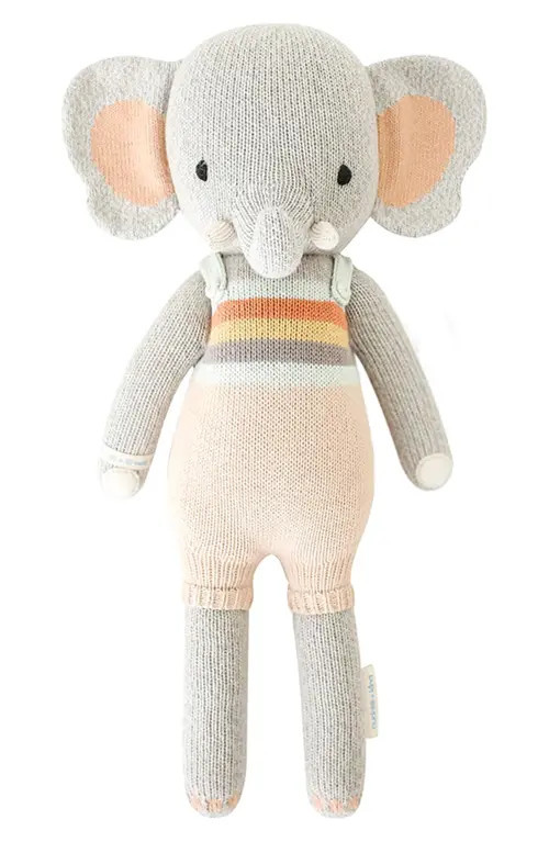 cuddle+kind cuddle + kind Evan the Elephant Stuffed Animal in Grey at Nordstrom | Nordstrom