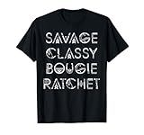 Savage classy bougie ratchet T-Shirt | Amazon (US)