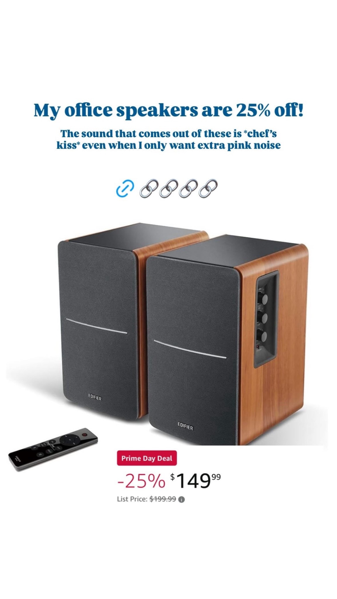 Perfect office speakers on sale!
#amazoninfluencer 

#LTKSaleAlert