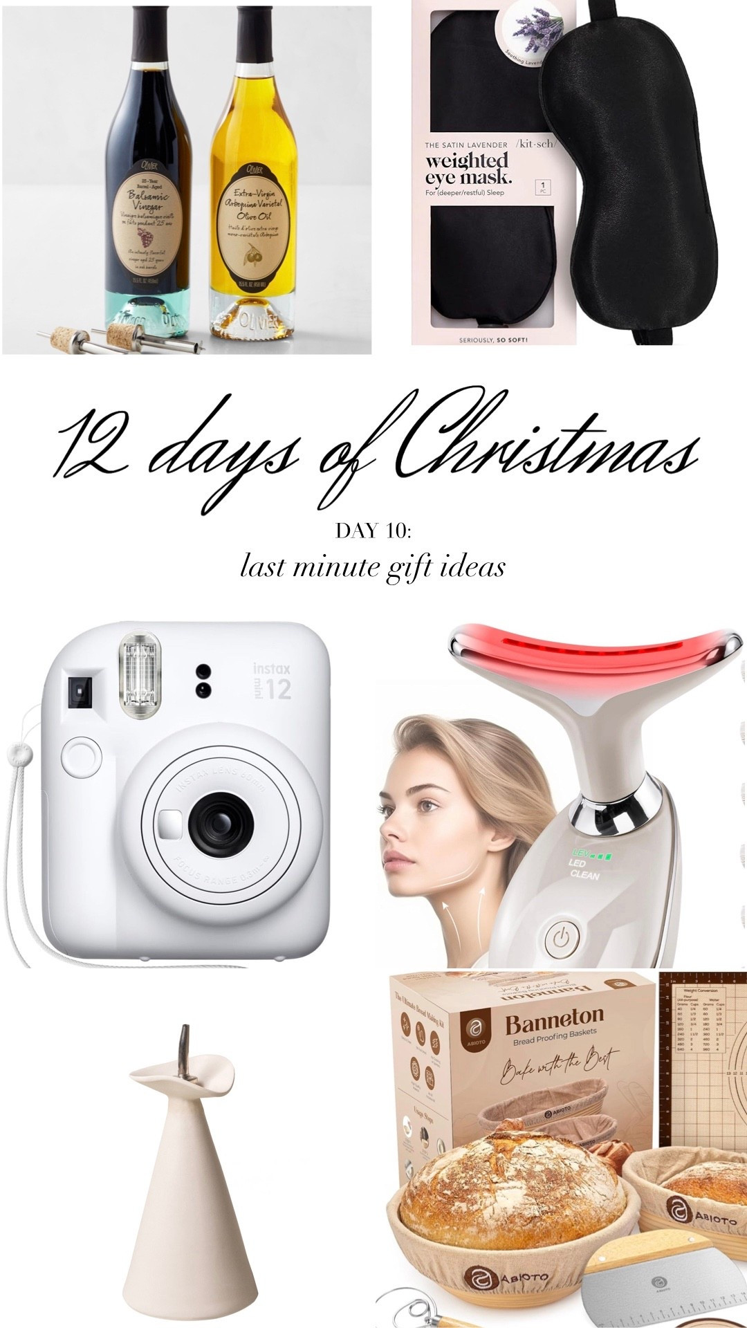 12 days of Christmas: curated gift ideas for everyone on your list! 

Day 10: last minute gift ideas ✨ 

#LTKHome #LTKHoliday #LTKGiftGuide