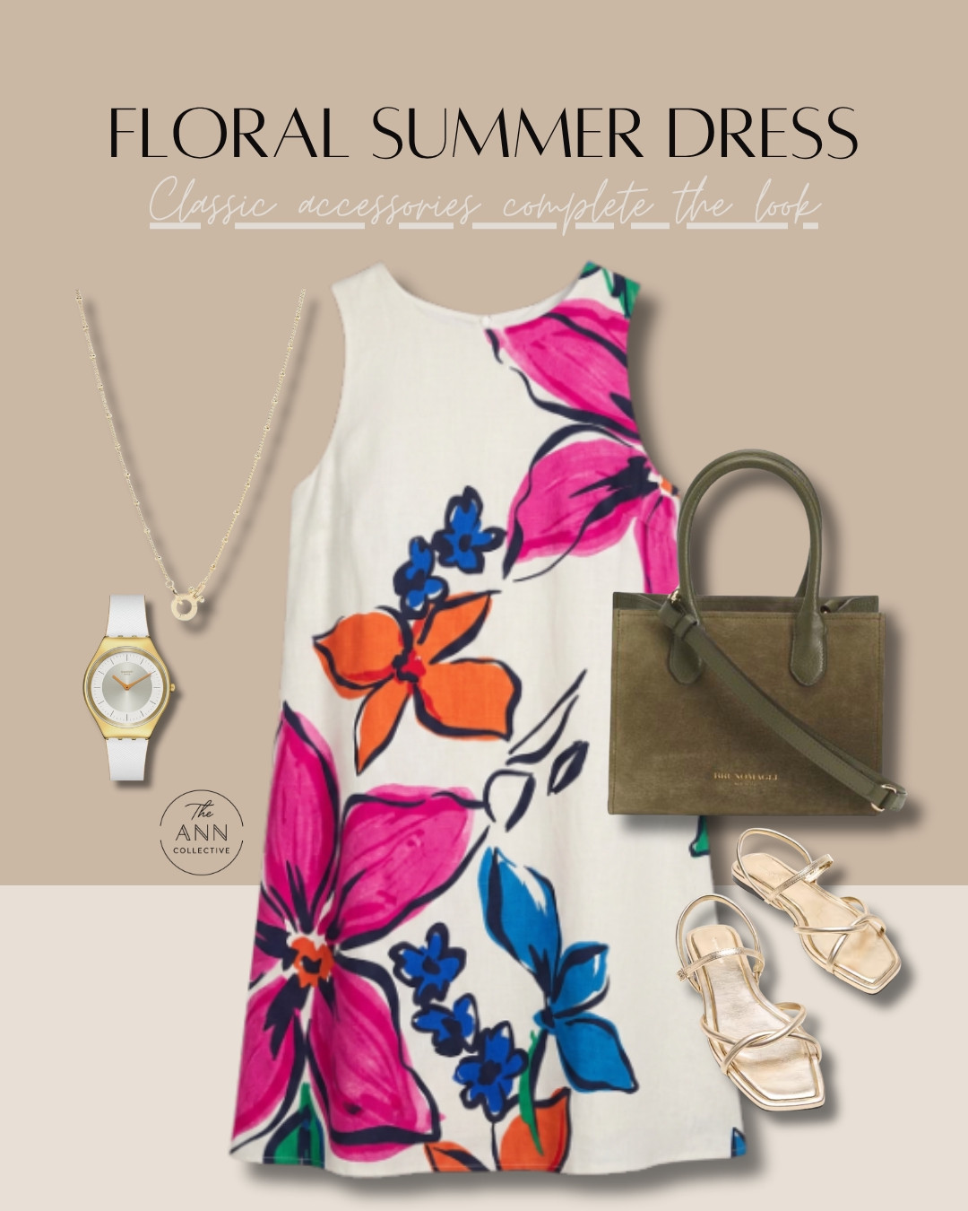 A floral dress is one of my favorite summer staples. Pair it with classic accessories and comfortable sandals for an outfit that’s effortless, feminine, and easy to wear all season long.

#LTKootd
