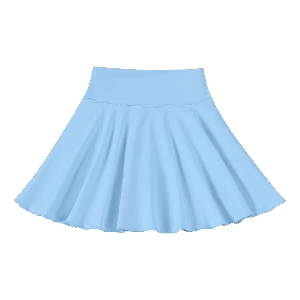 Faldas acampanadas para niñas pequeñas, minifaldas, elásticas, para tenis, patinadora, uniform... | Amazon (US)