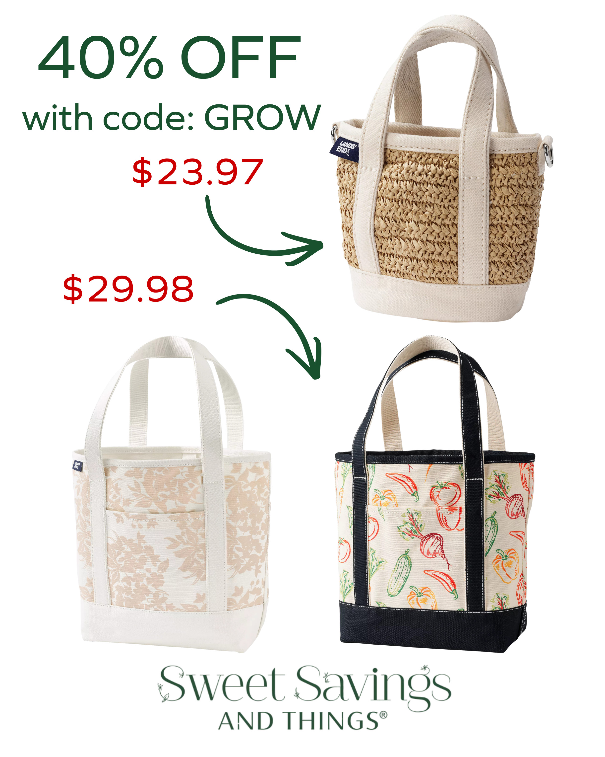 The cutest canvas totes are 40% off with code: GROW  

 #LTKmomlife #LTKSaleAlert #LTKTravel