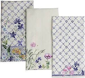 Maison d' Hermine Kitchen Towel 100% Cotton Set of 3 Kitchentowels Easter Tea Towels for Table Cl... | Amazon (US)