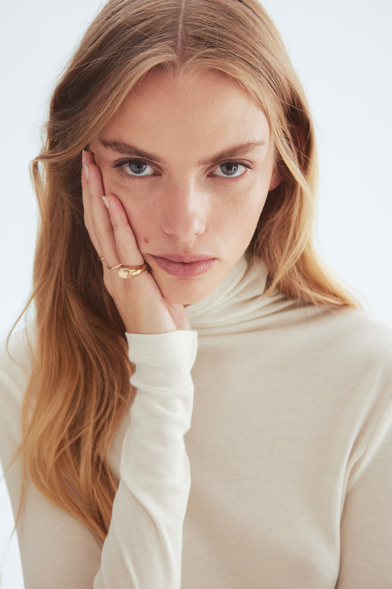 Pima cotton turtleneck top | H&M (UK, MY, IN, SG, PH, TW, HK)