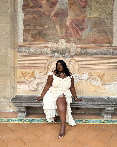 She is style. She is grace. I absolutely love this dress — it’s so fanciful feminine and romantic. 

Wearing a 2X.

Plus Size Spring Dresses, Plus Size Dresses, Plus Size Wedding, Plus Size Travel

#LTKwedding #LTKtravel #LTKplussize