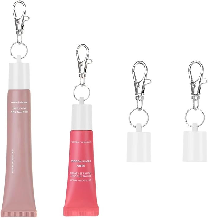 Keychain Cap for Summer Fridays 0.5 Oz Lip Balm keychain, Keychain Cap Compatible with LANGIGE 0.... | Amazon (US)