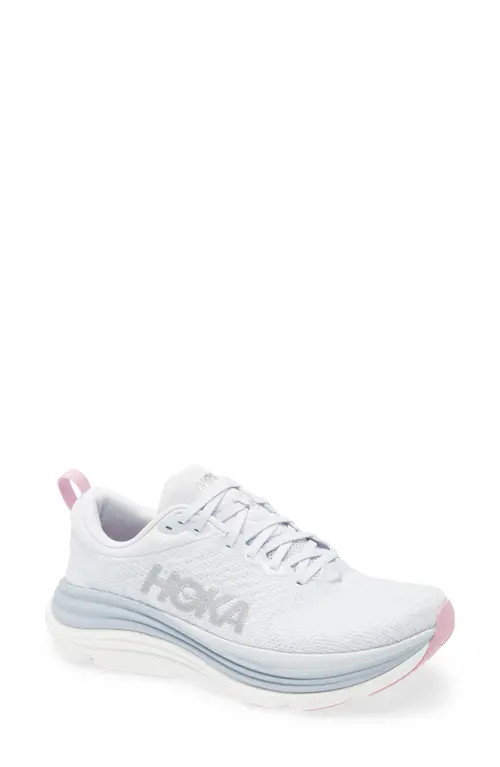 HOKA Gaviota 5 Running Shoe in Sea Ice /Pink Twilight at Nordstrom, Size 8 | Nordstrom