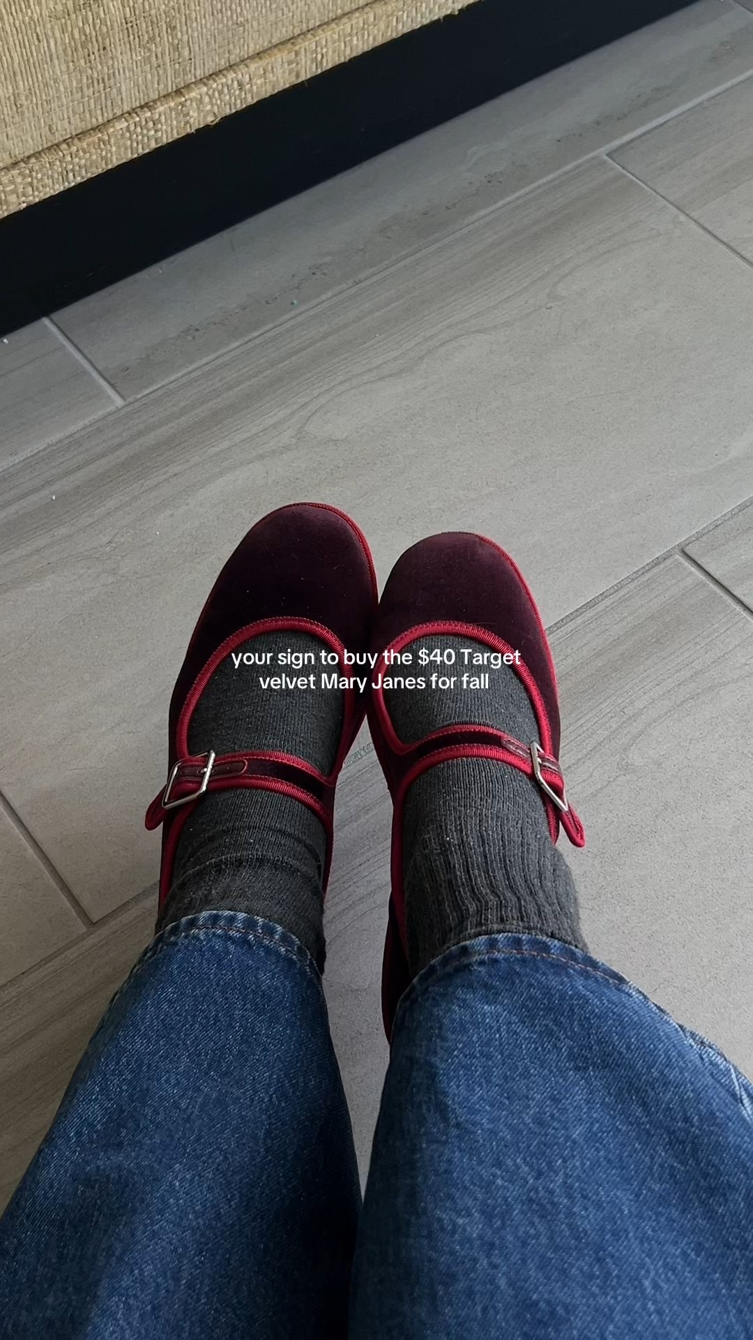 Fall shoes must haves: Velvet Mary Janes. Snagged from Target for only $40! 

#LTKStyleTip #LTKFindsUnder50 #LTKShoeCrush