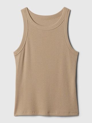 Modern Rib Halter Tank Top | Gap (CA)