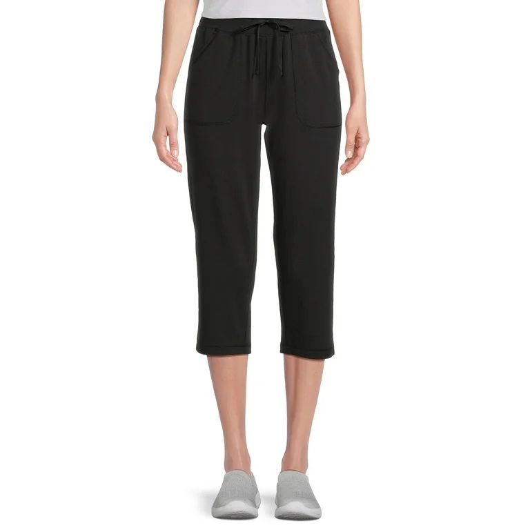 Athletic Works Women’s Knit Capri Pants, Sizes XS-XXXL | Walmart (US)