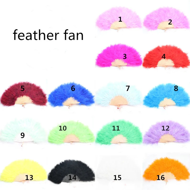 Burgundy Wine Red Marabou Feather Fan Burlesque Feather Fan Dancing 20*12inch 15colors for Party ... | Etsy (US)