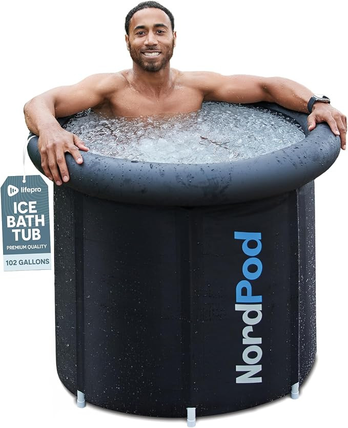 Lifepro NordPod Recovery Ice Tub – Portable Cold Plunge Tub for Athletes, Ice Bath for Recovery... | Amazon (US)