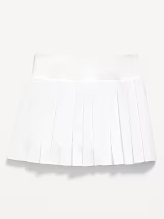 High-Waisted Pleated Performance Skort for Girls | Old Navy (US)