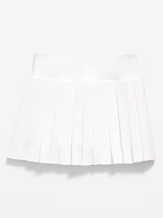 High-Waisted Pleated Performance Skort for Girls | Old Navy (US)