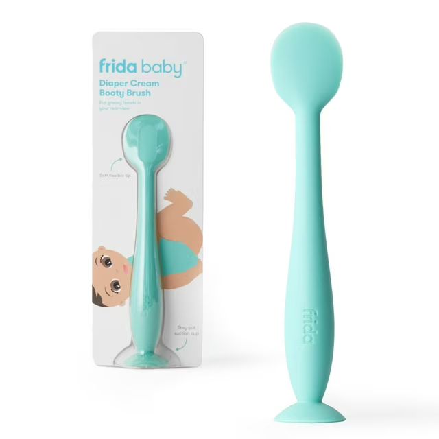 Frida Baby Silicone Booty Brush Applicator for Diaper Rash Cream and Butt Paste, Blue - Walmart.c... | Walmart (US)