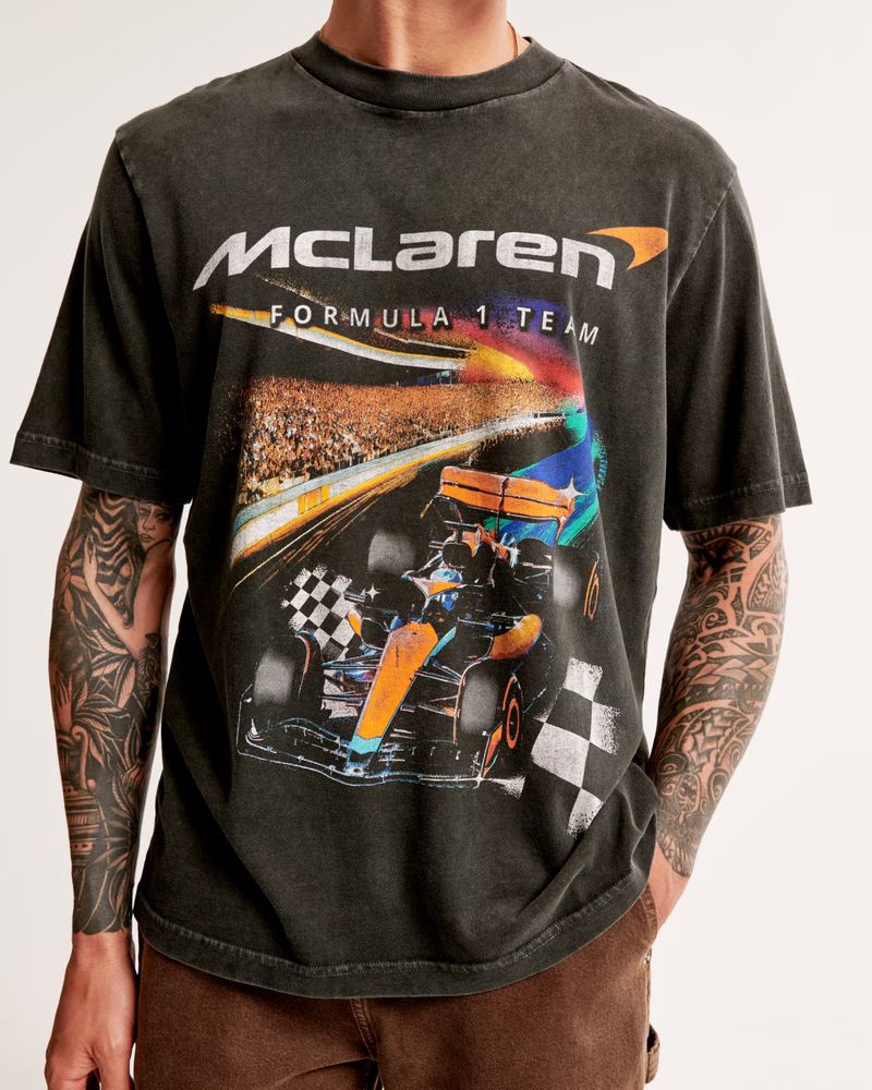 McLaren Vintage-Inspired Graphic Tee | Abercrombie & Fitch (US)