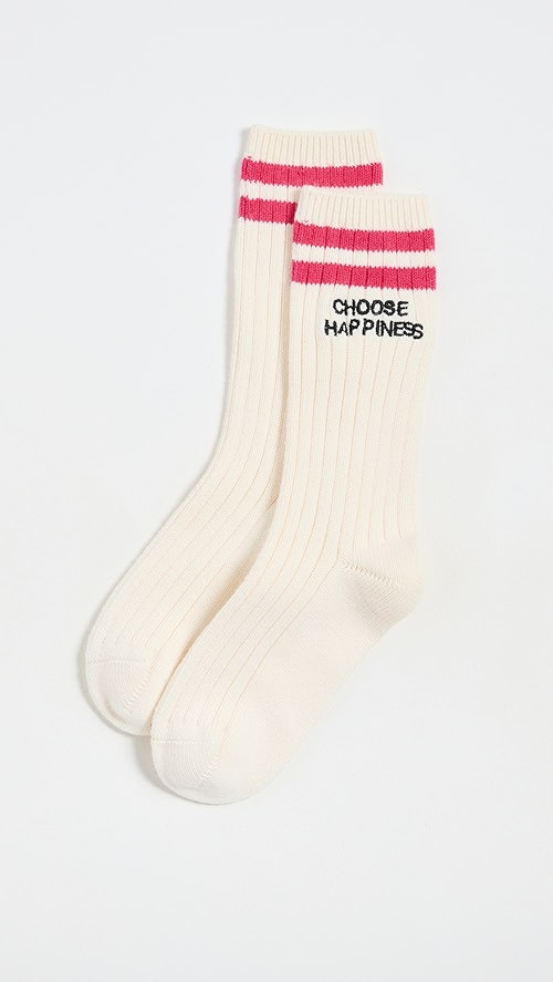 Kerri Rosenthal Choose Happiness Morning Socks | SHOPBOP | Shopbop