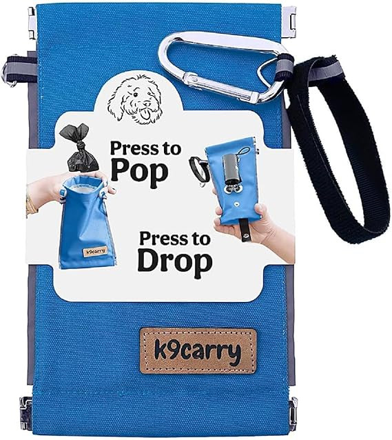 Poop Bag Holders for Leashes with Dog Poop Bags Rolls Biodegradable - Puppy Essentials & Litter S... | Amazon (US)
