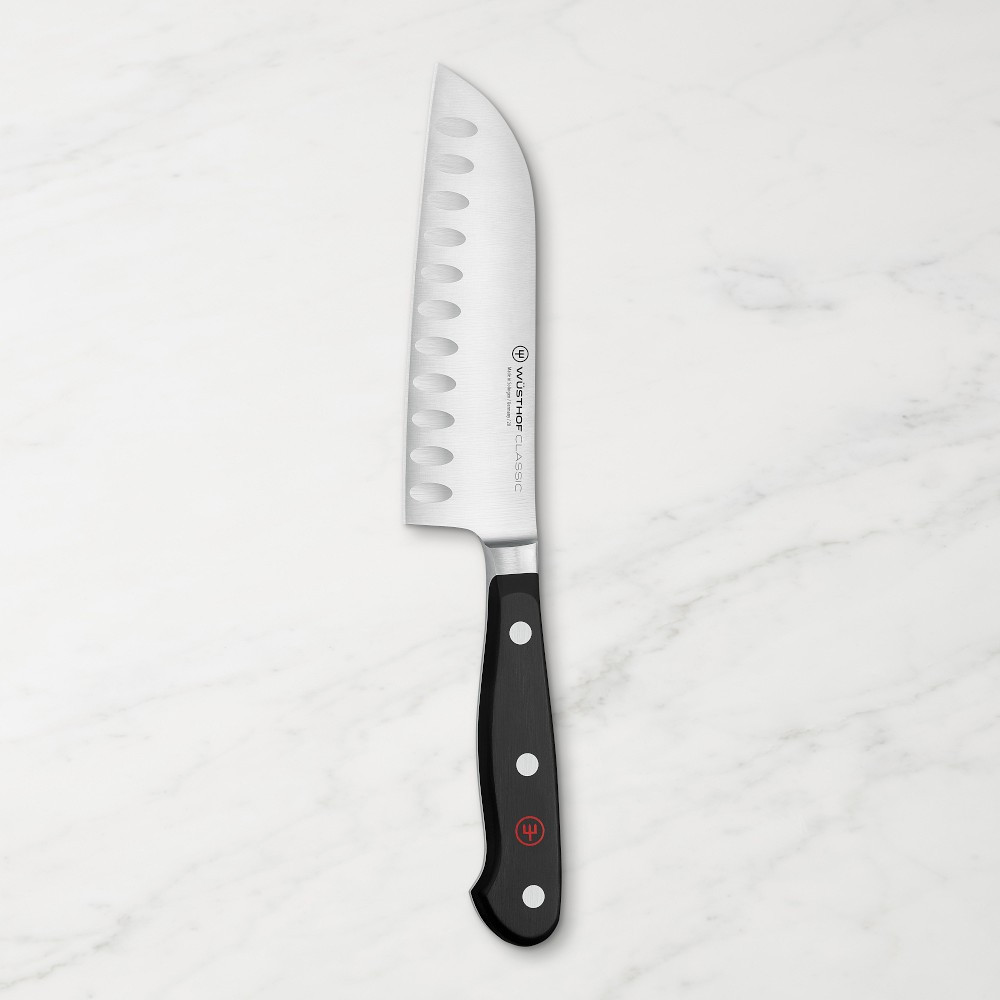 Wüsthof Classic Hollow-Edge Santoku Knife | Williams-Sonoma