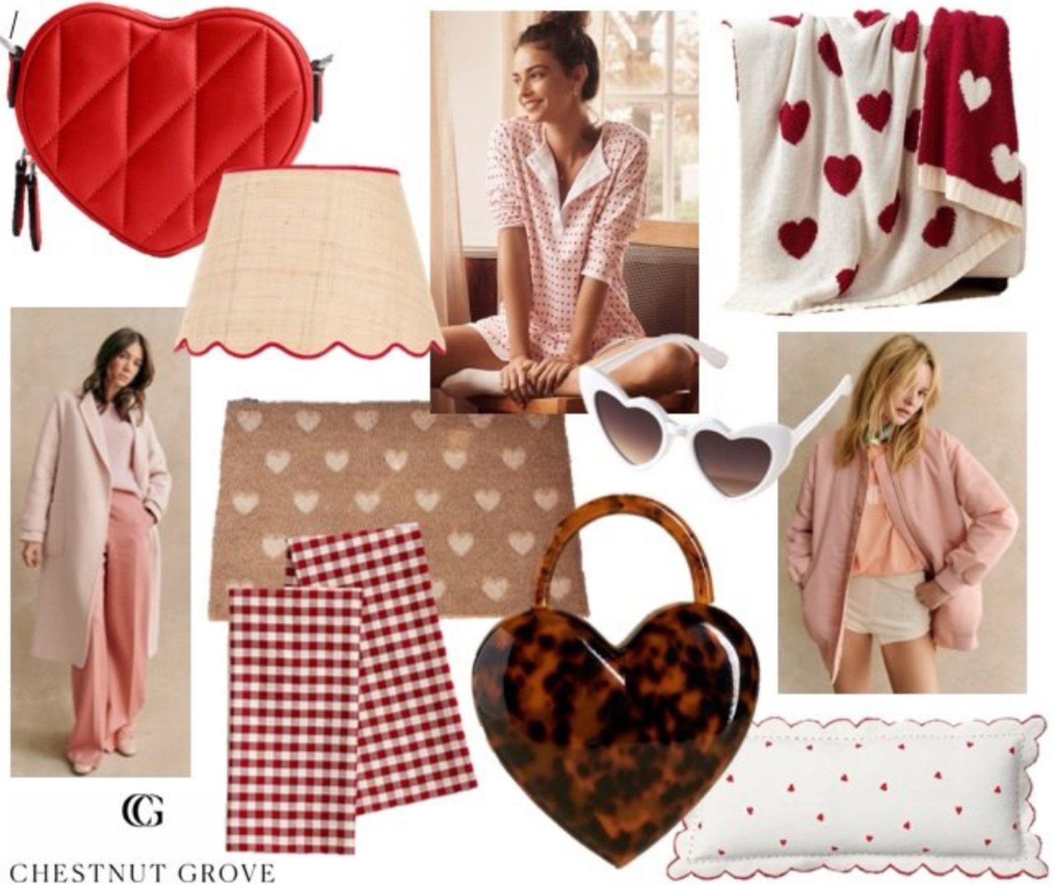 I love a mid winter pick me up and Valentine’s Day is a great way to add a little color and fun to our homes and closets. I’ve pulled together some of my favorite Valentine’s finds from comfy pj’s to an adorable quilted heart purse and a favorite vendor for custom lampshades with the perfect touch of red trim. 
#valentine’sday #valentine 

#LTKGiftGuide #LTKMostLoved #LTKSeasonal
