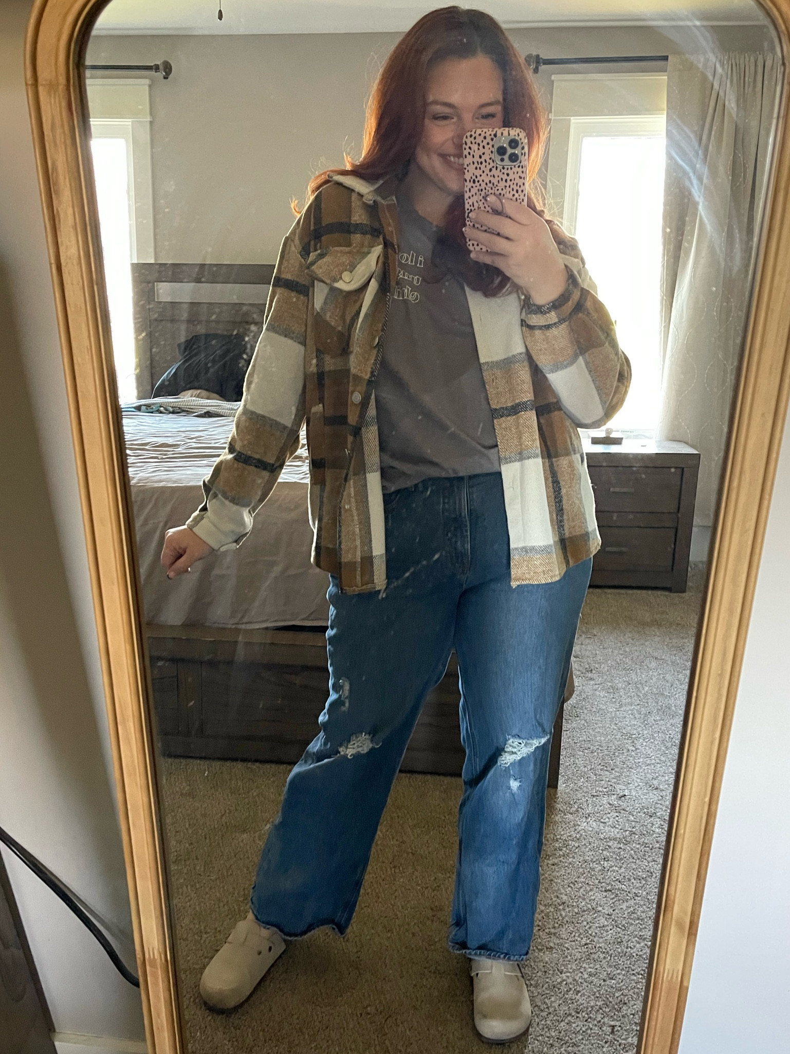 Wearing size 12 in denim  

Winter outfit, Shacket, jeans, denim, casual outfit

#LTKmidsize #LTKstyletip #LTKfindsunder50