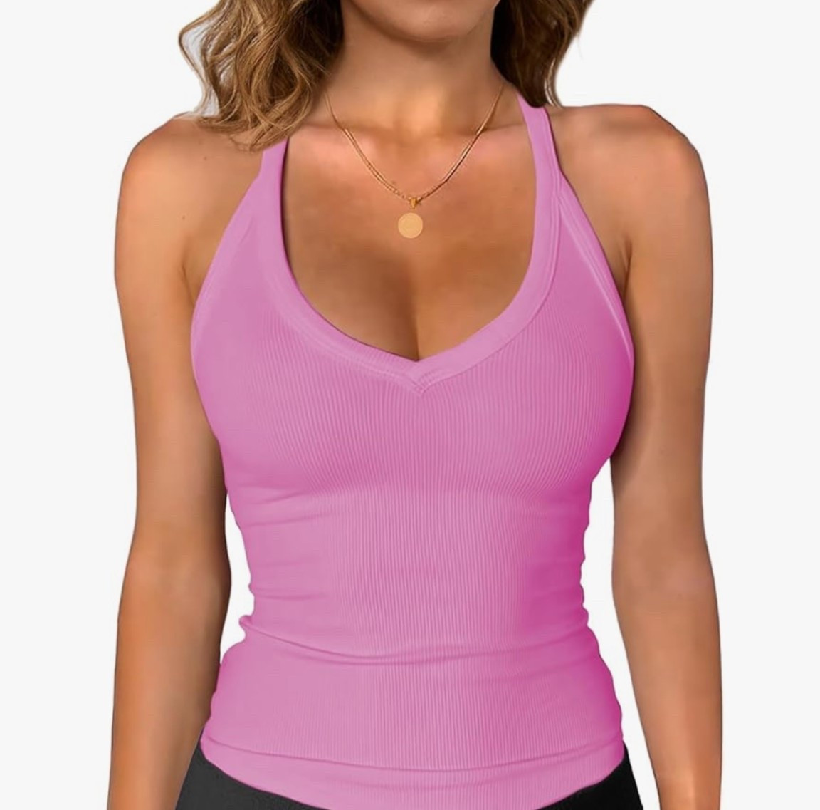 Racer back tank in fun colors 