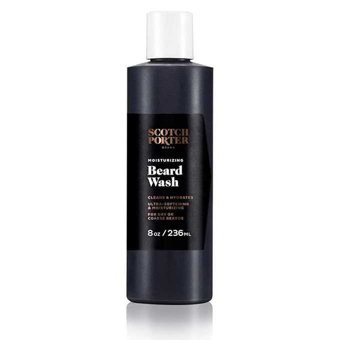 Scotch Porter Moisturizing Beard Wash for Men | Cleanses, Softens & Hydrates for Healthier Beard ... | Amazon (US)